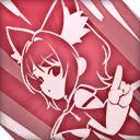 キツネのコスプレ